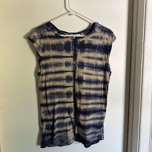 Pam & Gela Tie Die Top Size S